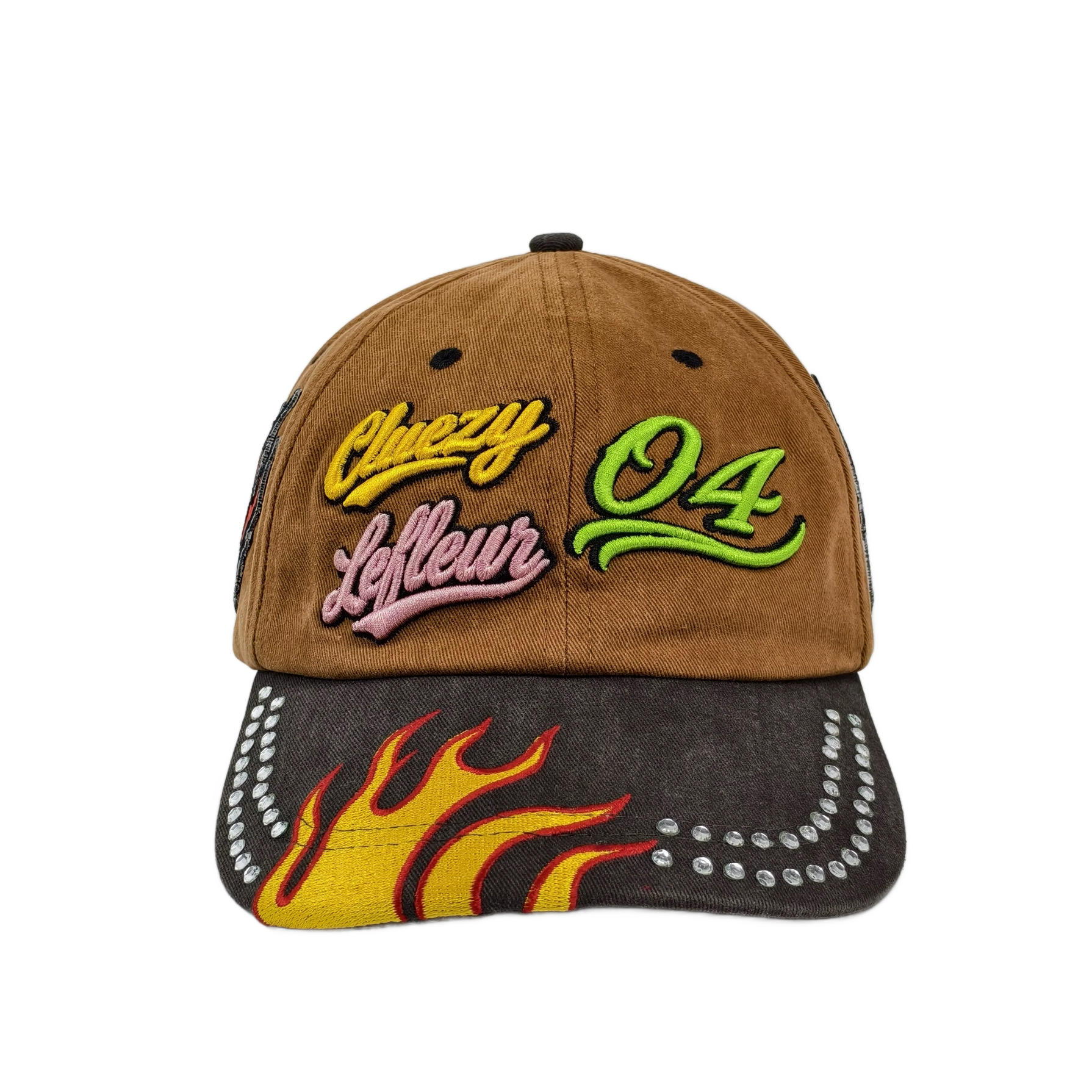 cluezy lefleur 04’ flame skater hat