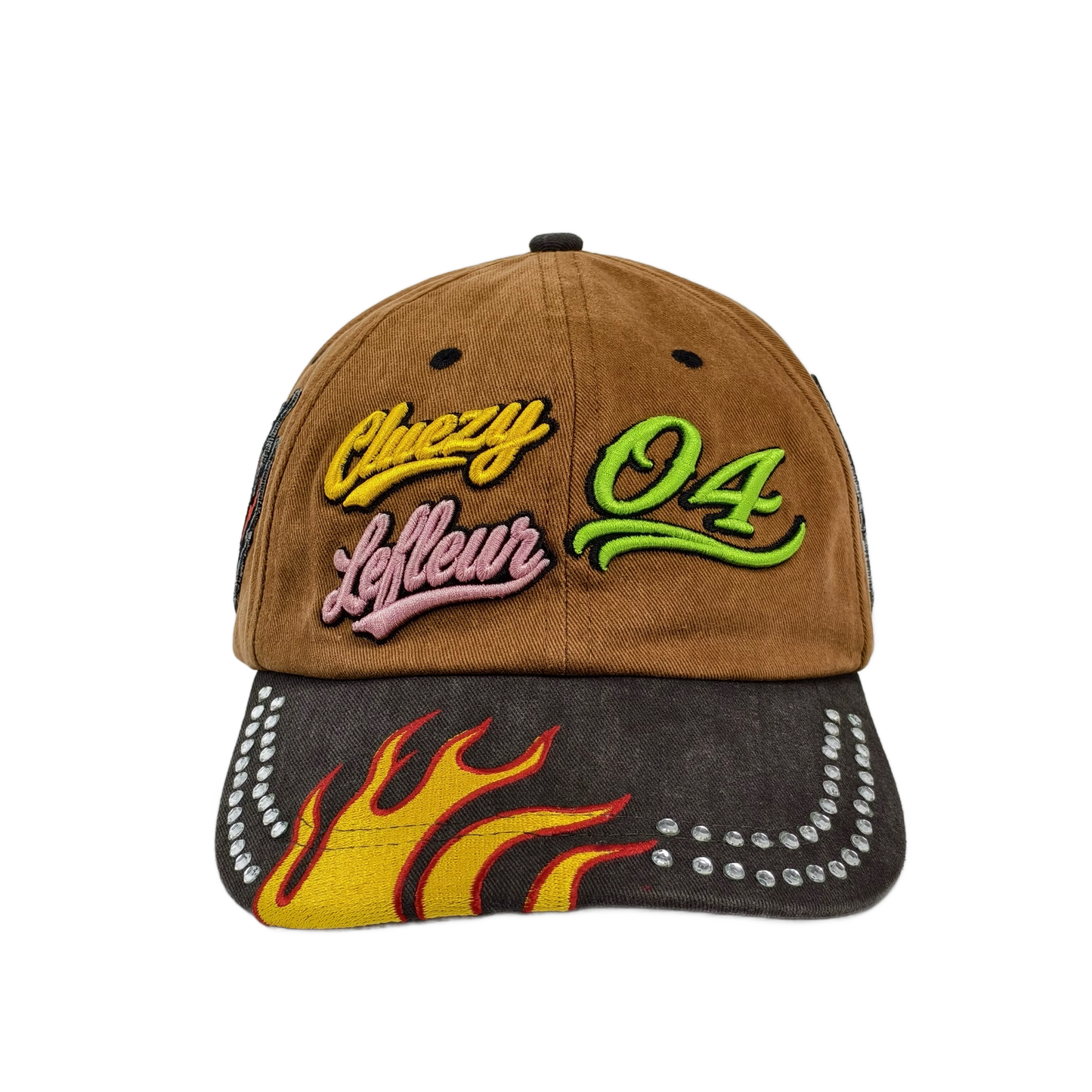 cluezy lefleur 04’ flame skater hat