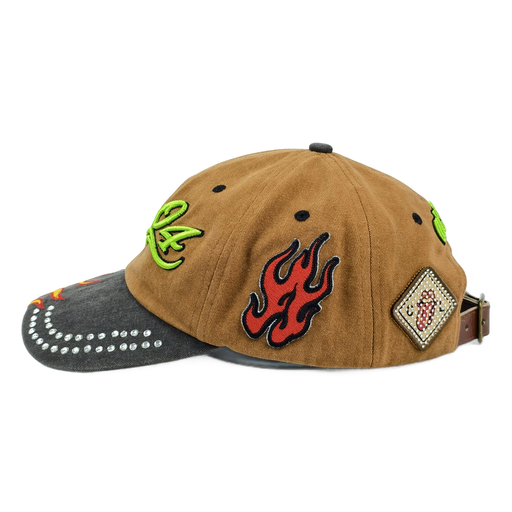 cluezy lefleur 04’ flame skater hat