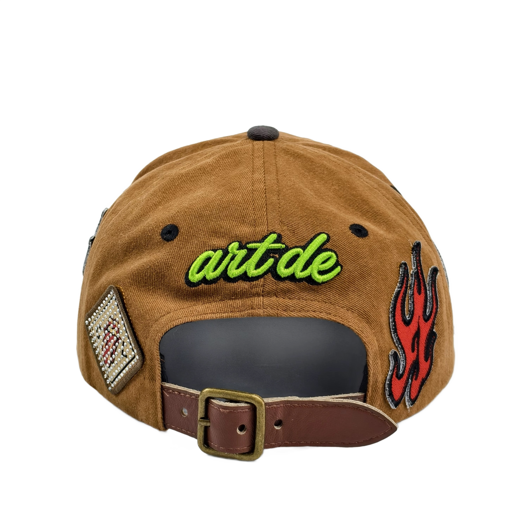 cluezy lefleur 04’ flame skater hat