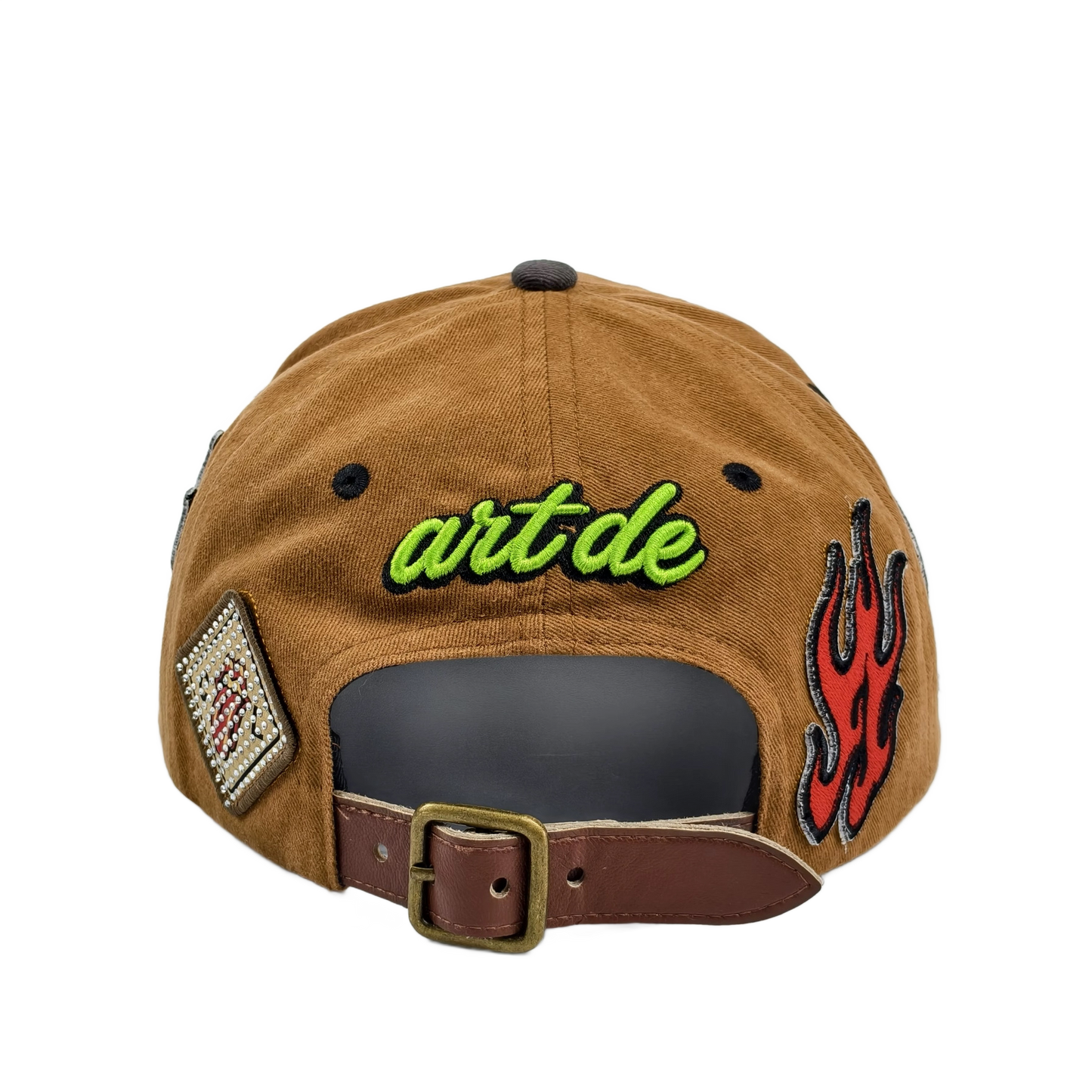 cluezy lefleur 04’ flame skater hat