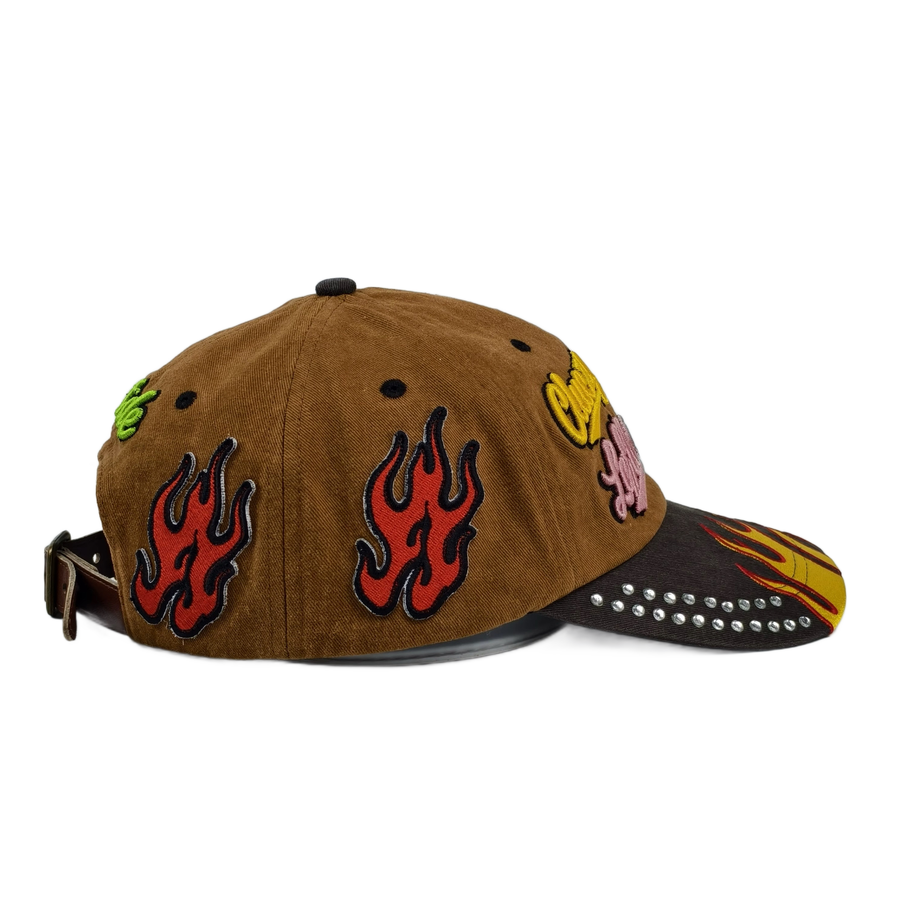 cluezy lefleur 04’ flame skater hat