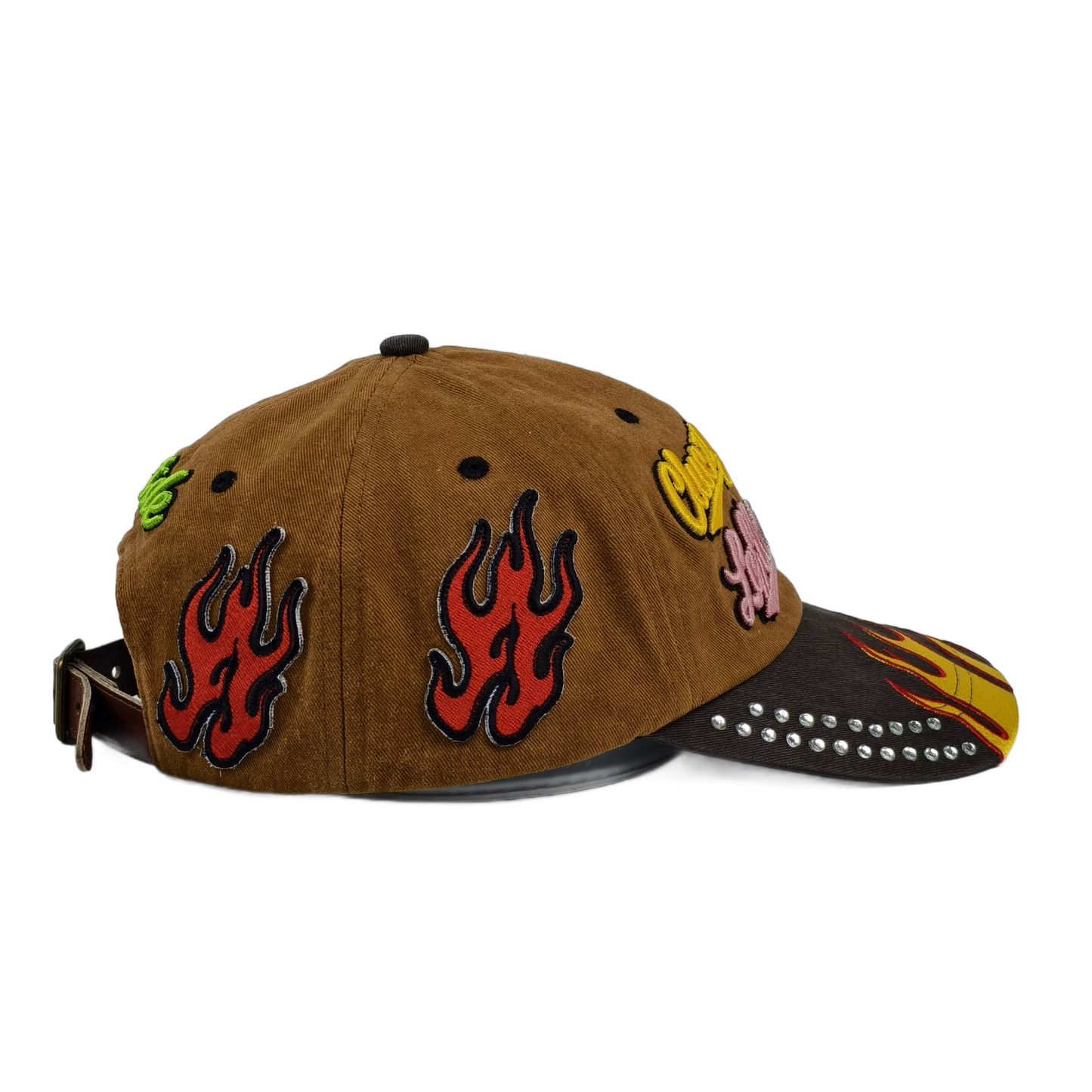 cluezy lefleur 04’ flame skater hat